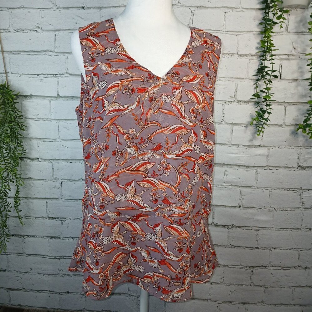 WOMENS CABI "GOOD LUCK" SLEEVELESS BLOUSE, SIZE S  NWOT